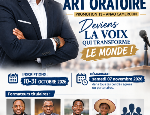 FORMATION COACHING N°11 EN ART ORATOIRE CAMEROUN AFRIQUE
